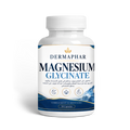 DERMAPHAR Magnesium Glycinate 500 mg — vue de face, flacon 30 capsules